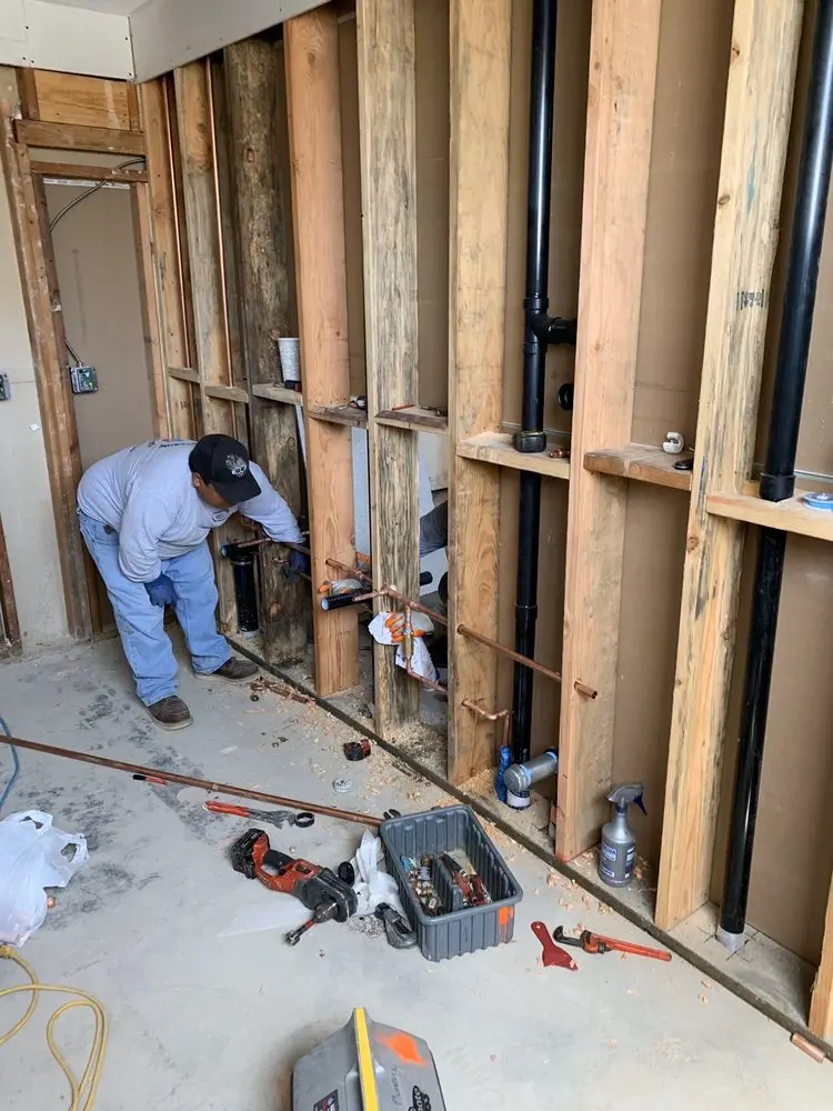 Commercial rough-in plumbing for Water Heater Replacement in Mohegan